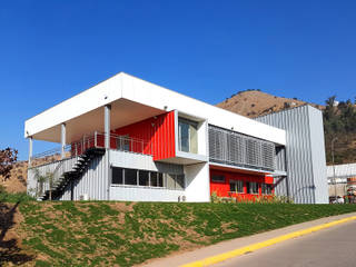 Oficinas Quimica Harting, DDIS Arquitectos DDIS Arquitectos Espaços comerciais Alumínio/Zinco