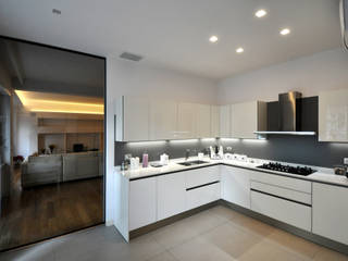 Casa C&V, Architetto Igor Flis Architetto Igor Flis Built-in kitchens