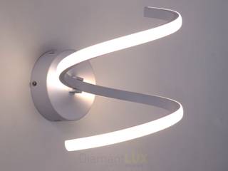 Lampade da parete - Applique, diamantlux lightingdesign diamantlux lightingdesign Moderne woonkamers Aluminium / Zink