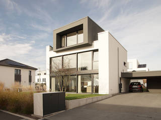 Neubau Loft Passivhaus, seyfarth stahlhut architekten bda Part GmbB seyfarth stahlhut architekten bda Part GmbB Rumah Modern