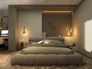 Residence 500sqmt, Inception Design Cell Inception Design Cell Small bedroom Plastic