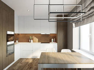 ЖК Лайт СИТИ, No_name_design No_name_design Kitchen MDF