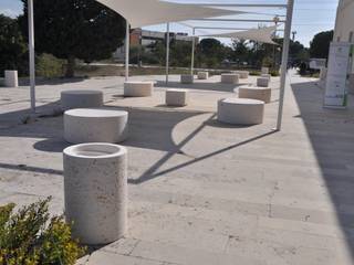 RIQUALIFICAZIONE UNIVERSITA' DEL SALENTO -EKOTECNE, SGARAMELLA COSIMO SGARAMELLA COSIMO Espacios comerciales Concreto reforzado