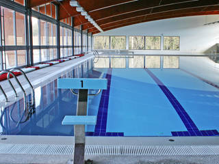 Piscina Publicas, Yellow Perspective, Lda Yellow Perspective, Lda Commercial spaces Tiles