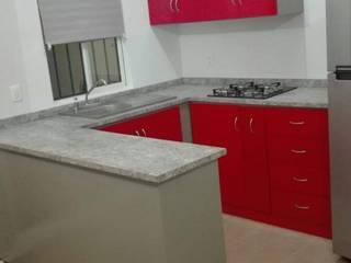 Cocina Playa del Carmen, Quintana Roo., RMc Multiservicios RMc Multiservicios Modern kitchen Wood Wood effect