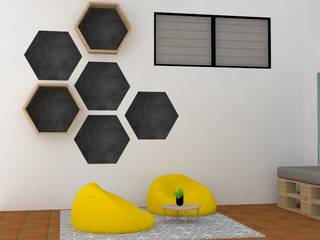 Zona de estudio Aranjuez, Decó ambientes a la medida Decó ambientes a la medida Modern style bedroom