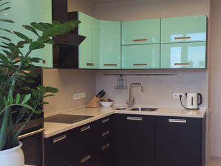 Дизайн проект квартиры 125 кв.м., Ирина Климова Ирина Климова Small kitchens MDF