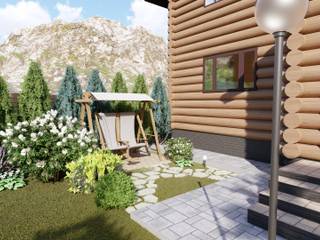 Наедине с природой, Art home Art home Front yard Wood Wood effect