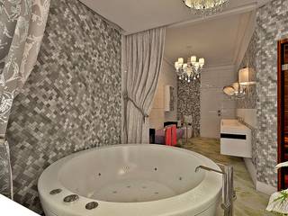 ванная комната interior de luxe, STUDIO DESIGN КРАСНЫЙ НОСОРОГ STUDIO DESIGN КРАСНЫЙ НОСОРОГ حمام