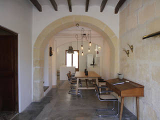 Einfamilienhaus Mallorca, stanke interiordesign stanke interiordesign Mediterranean style dining room