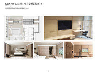 Hotelería, üStudio üStudio Minimalist bedroom