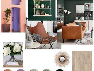 Farklı tarz renk seçimleri ile hazırlanmış mood board çalışmalarımız, EBRU DESIGN MİMARLIK VE İÇ MİMARLIK A.Ş. EBRU DESIGN MİMARLIK VE İÇ MİMARLIK A.Ş. Taman interior