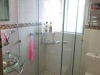 Cancel de cristal templado tipo Aquos doble., Canceles r glass Canceles r glass Commercial spaces Glass