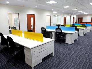 Office Furniture site pictures by Innodesk , Innodesk Modular Innodesk Modular Espacios comerciales Hierro/Acero