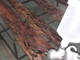 Encapsulado de madera , Epoxicos y Resinas SG Epoxicos y Resinas SG Soggiorno Legno Effetto legno