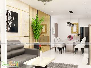 Thiết Kế thi công căn hộ chung cư hà dô - quận 10 - Nội Thất Funi, Công ty TNHH Funi Công ty TNHH Funi Modern living room
