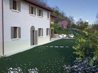 Render per il progetto di Villa Amina, Verona. , GIOMOLLO GIOMOLLO