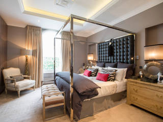 St Johns Wood renovation and conversion, Compass Design & Build Compass Design & Build Classic style bedroom