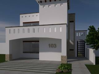 Casa Sabinos, VS Arquitectura VS Arquitectura Casas unifamiliares Ladrillos