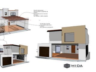 Intervención , MIDA MIDA Single family home Concrete