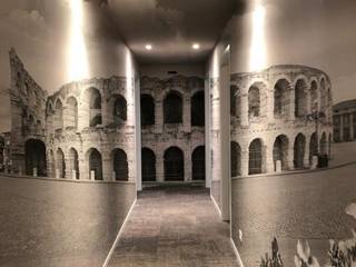 Verona Romana, Creativespace Sartoria Murale Creativespace Sartoria Murale Paredes y pisos de estilo ecléctico