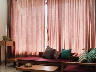 Mulund Project, Rebel Designs Rebel Designs Minimalist living room Wood Brown