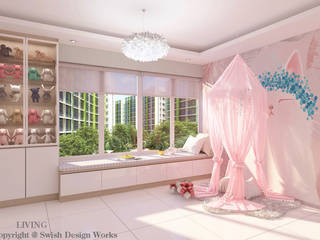 Bukit Batok West Ave 8, Swish Design Works Swish Design Works 现代客厅設計點子、靈感 & 圖片