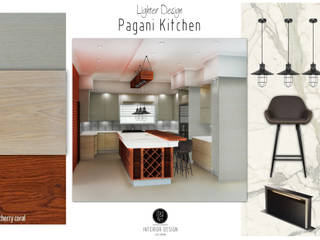 Kitchen Design _ 3D Photorealistc Design Simulator, ilisi Interior Architectural Design ilisi Interior Architectural Design مطبخ خشب Wood effect