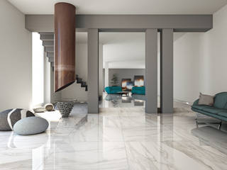 Tuscania S.p.A. Salas de estar modernas Azulejo