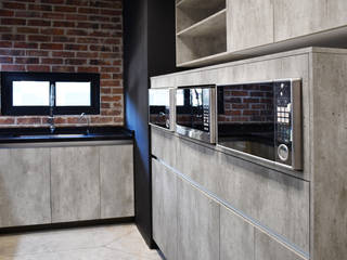 Cocina para oficina, UNO A UNO UNO A UNO Industrial style kitchen Granite