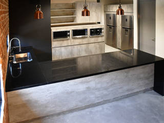 Cocina para oficina, UNO A UNO UNO A UNO Industrial style kitchen Granite