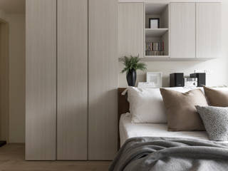 新北J宅, 燕居室內設計 燕居室內設計 Scandinavian style bedroom