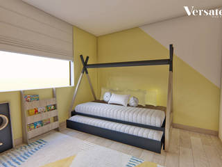 DORMITORIO PARA DOS, Versatelie Versatelie Boys Bedroom Wood Wood effect