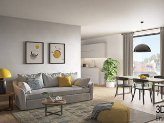 Render, visualizzazione interni!, 3DG STUDIO - Render fotorealistico 3DG STUDIO - Render fotorealistico Modern living room