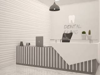 Dental Clinic , skyqube interiors skyqube interiors Espacios comerciales Contrachapado