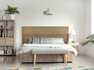 COLECCIÓN · True Colors, 1 TAPIZA S.L. 1 TAPIZA S.L. Minimalist bedroom