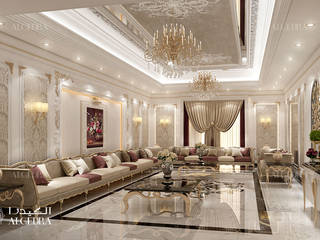 Luxury Majlis Design by Algedra, Algedra Interior Design Algedra Interior Design Salones clásicos