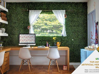 Interior Decoration with Artificial Hedge, Sunwing Industrial Co., Ltd. Sunwing Industrial Co., Ltd. Study/office Plastic