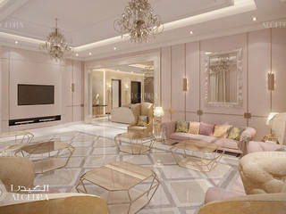 Deluxe Villa Interior Design in Oman, Algedra Interior Design Algedra Interior Design Modern living room