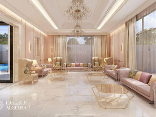 Deluxe Villa Interior Design in Oman, Algedra Interior Design Algedra Interior Design Living room