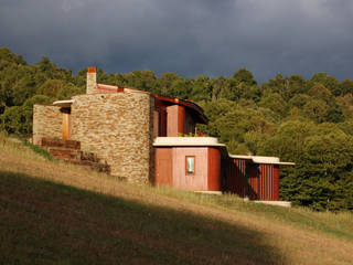 Vivienda en O Incio, Pablo Falcón arquitecto Pablo Falcón arquitecto Maison individuelle Bois Effet bois