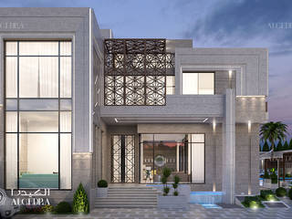 Modern Villa Exterior Design in Oman, Algedra Interior Design Algedra Interior Design Small houses