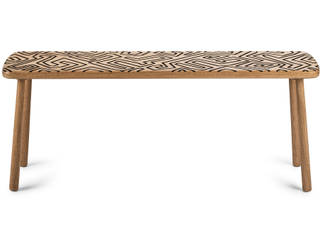 Benjamin Bench, Saks Corner cc Saks Corner cc Salones escandinavos Madera Acabado en madera