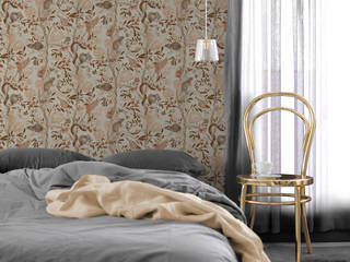 The Eco-Friendly Wallpaper for the Bedroom, Mineheart Italy Mineheart Italy Стіни