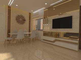 Borivali Site, CREATIVE DESIGNS CREATIVE DESIGNS Modern living room