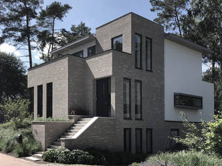 WONING BOS UYTERLINDE AMERSFOORT, ddp-architectuur ddp-architectuur Villas Stone Multicolored