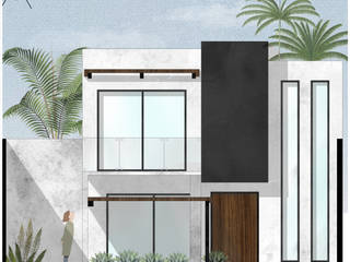 C A S A E L R E F U G I O , Concepto Arquitectura Concepto Arquitectura Single family home Ceramic