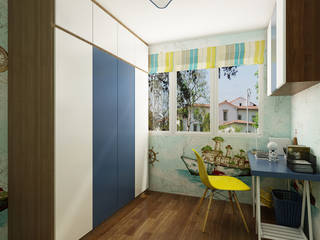5-room BTO Flat, Swish Design Works Swish Design Works Small bedroom