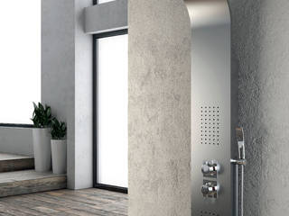 COLONNA DOCCIA, Bpaceramiche Bpaceramiche Modern style bathrooms Metal