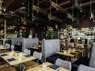 The Carlile Room Restaurant- Seattle, DelightFULL DelightFULL Office spaces & stores Copper/Bronze/Brass Black